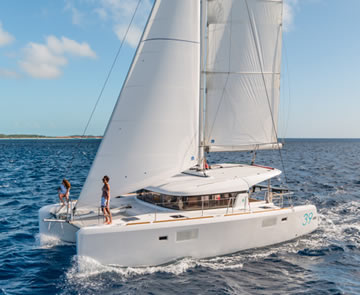 Lagoon 39 sailing